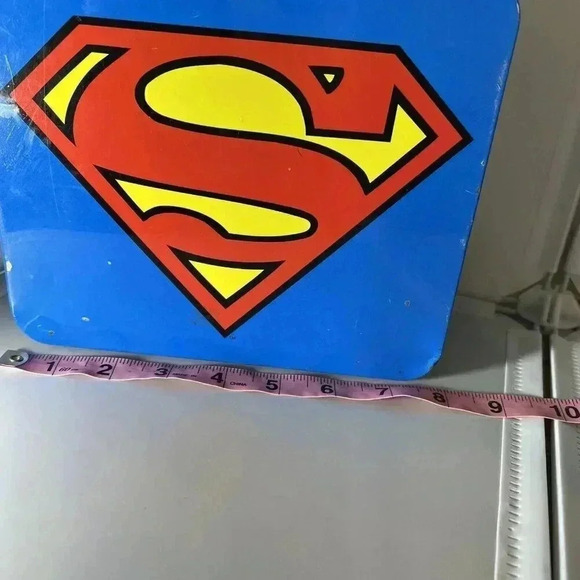 Metal Superman Lunchbox Modern 2000s - Picture 9 of 10